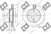 DJ PARTS BD2040 Brake Disc